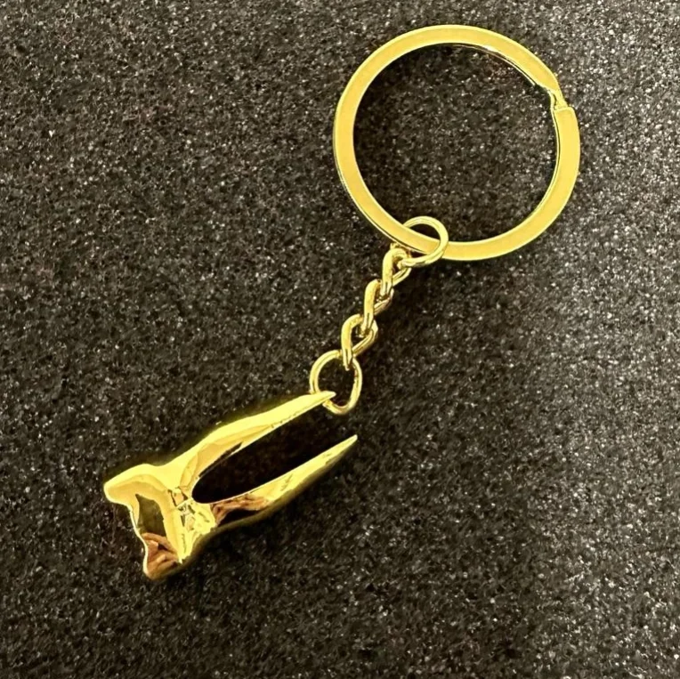 Gold Molar Di Anahtarlk