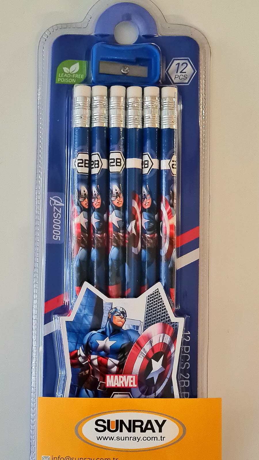 Mavi Sper Kahraman Kalem Seti