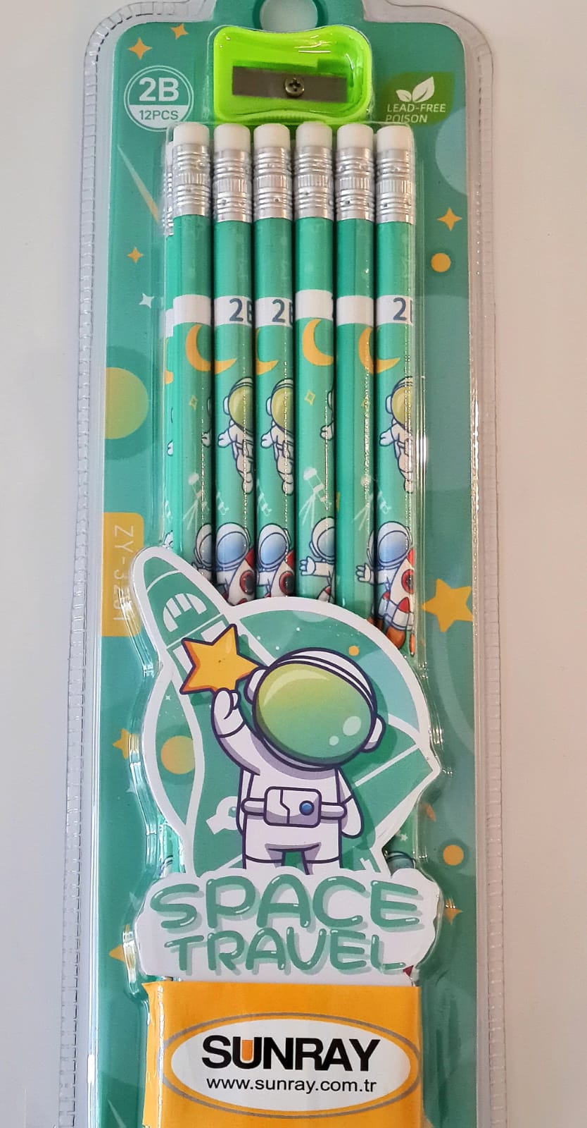 Yeil Astronotlu Kalem Seti