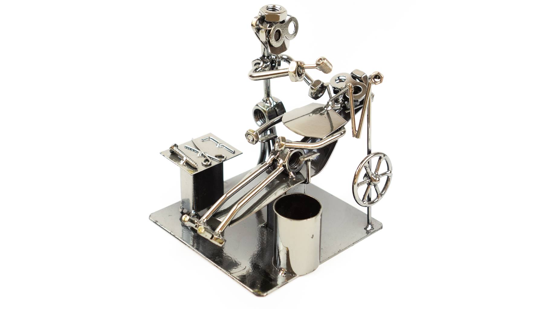Robot Di Hekimi Metal Biblo 3
