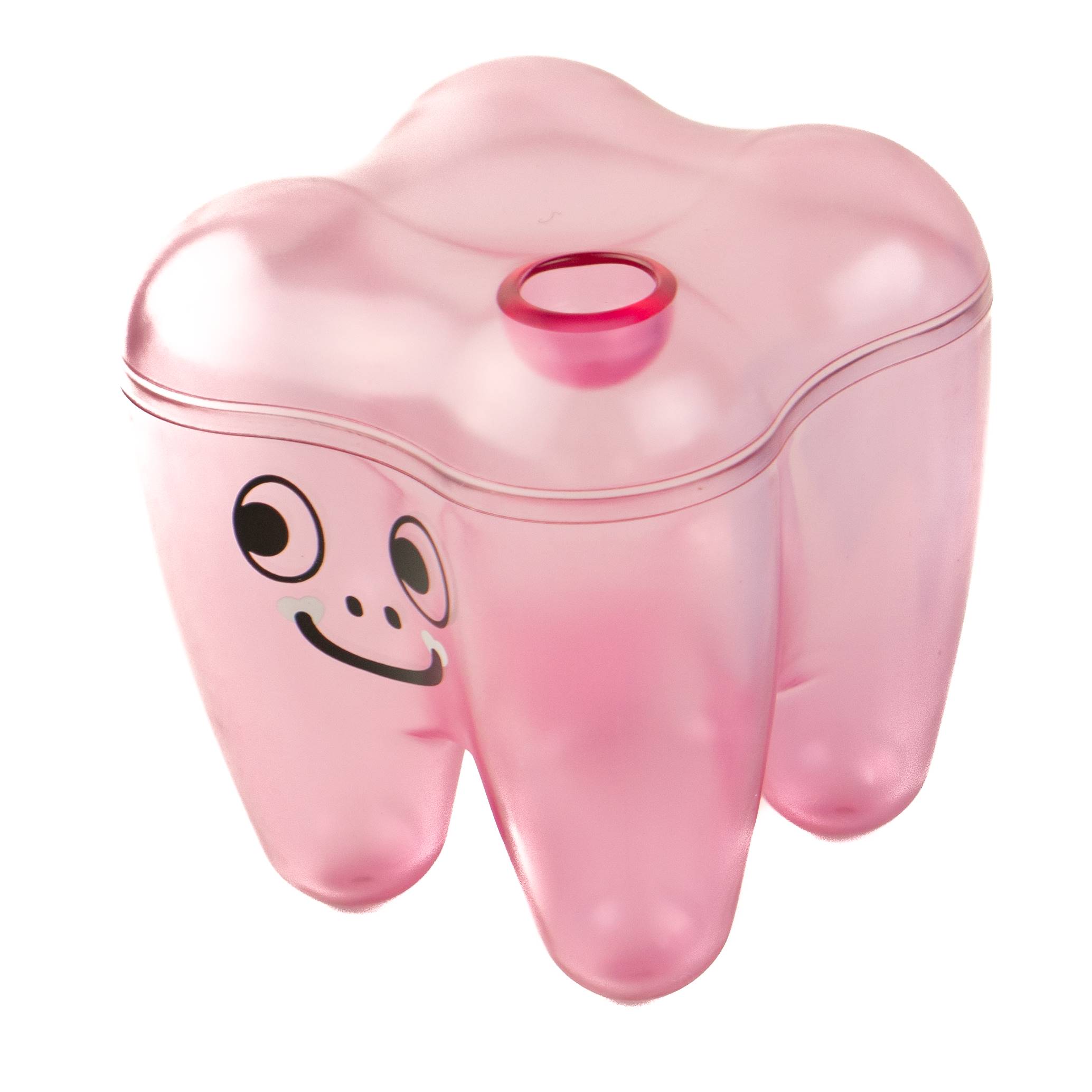 Tooth Saving Box - Di eklinde Pembe Kutu