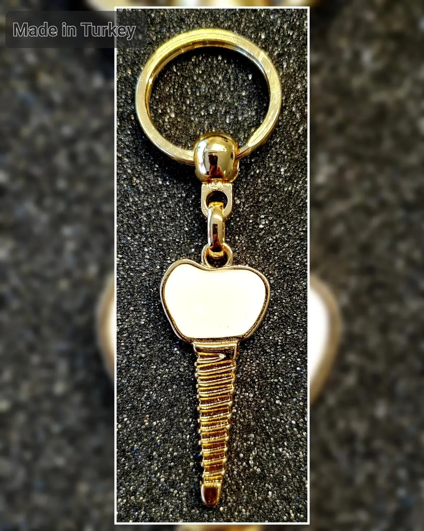 Implant Anahtarlk Gold
