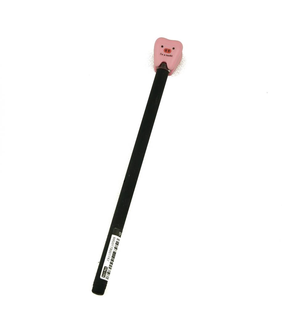 Pembe Di Kapakl Tkenmez Kalem Siyah