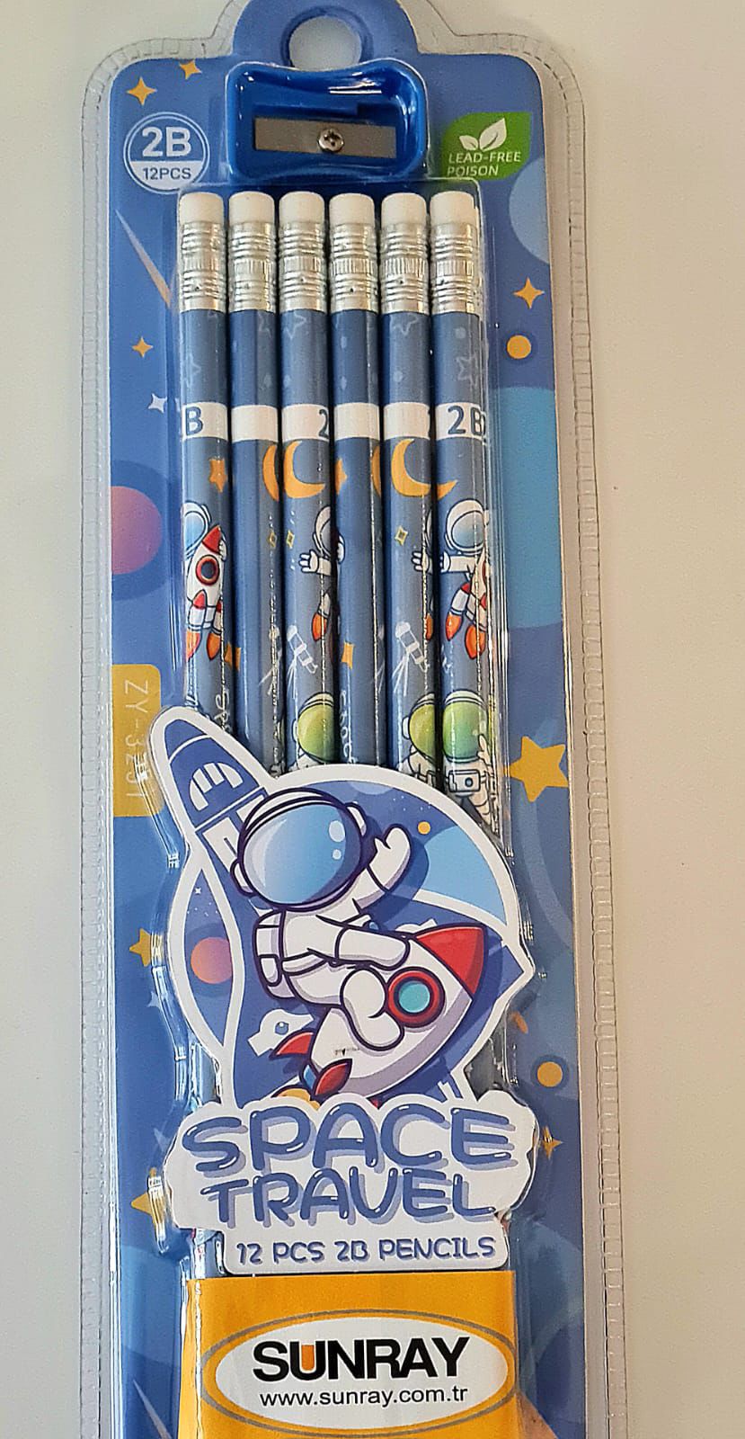 Mavi Astronotlu Kalem Seti