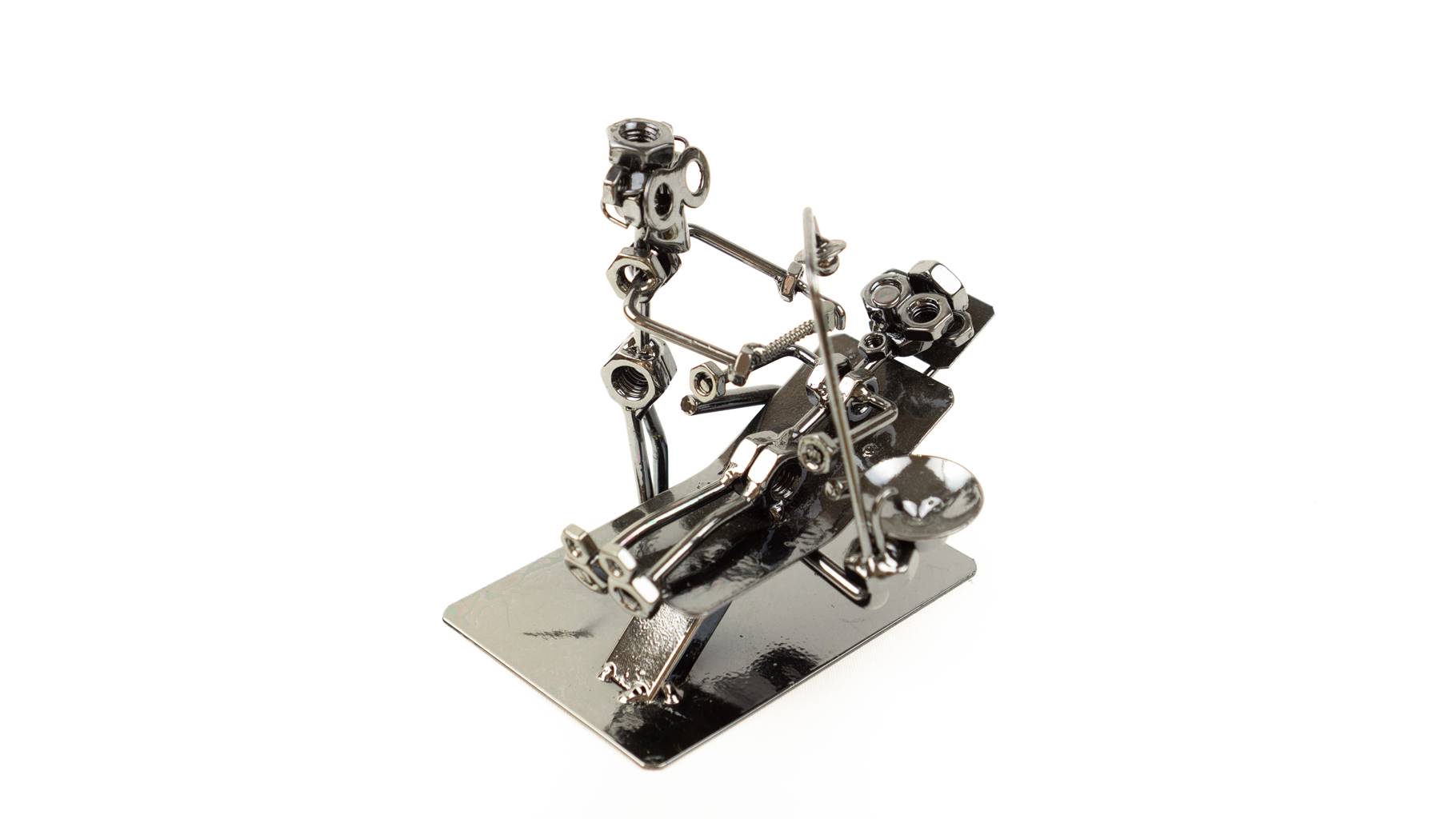 Robot Di Hekimi Metal Biblo 1